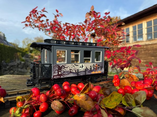 Halloween auf der Gartenbahn mit LGB! 