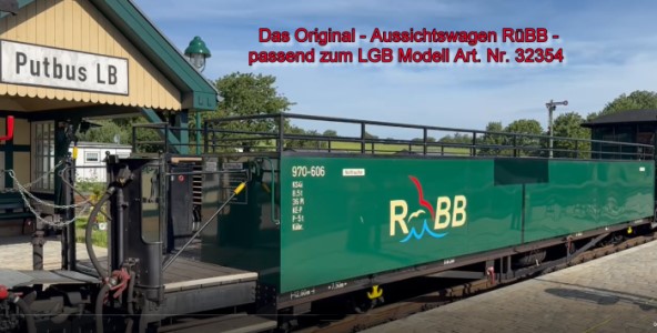 Das Original - RBB Aussichtswagen - bald als LGB Modell 32354