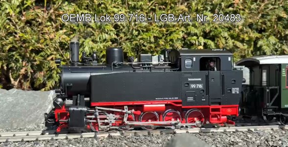 Video zur OEMB Lok mit Wagen - Art. Nr. 20483 