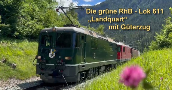 RhB Lokomotive Ge 4/4 II 611 - - LGB Modell 28447