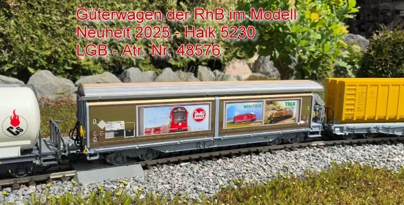 Ausgeliefert: LGB Neuheit 2025 - Haik-v 5130 - LGB Art. Nr. 48576 