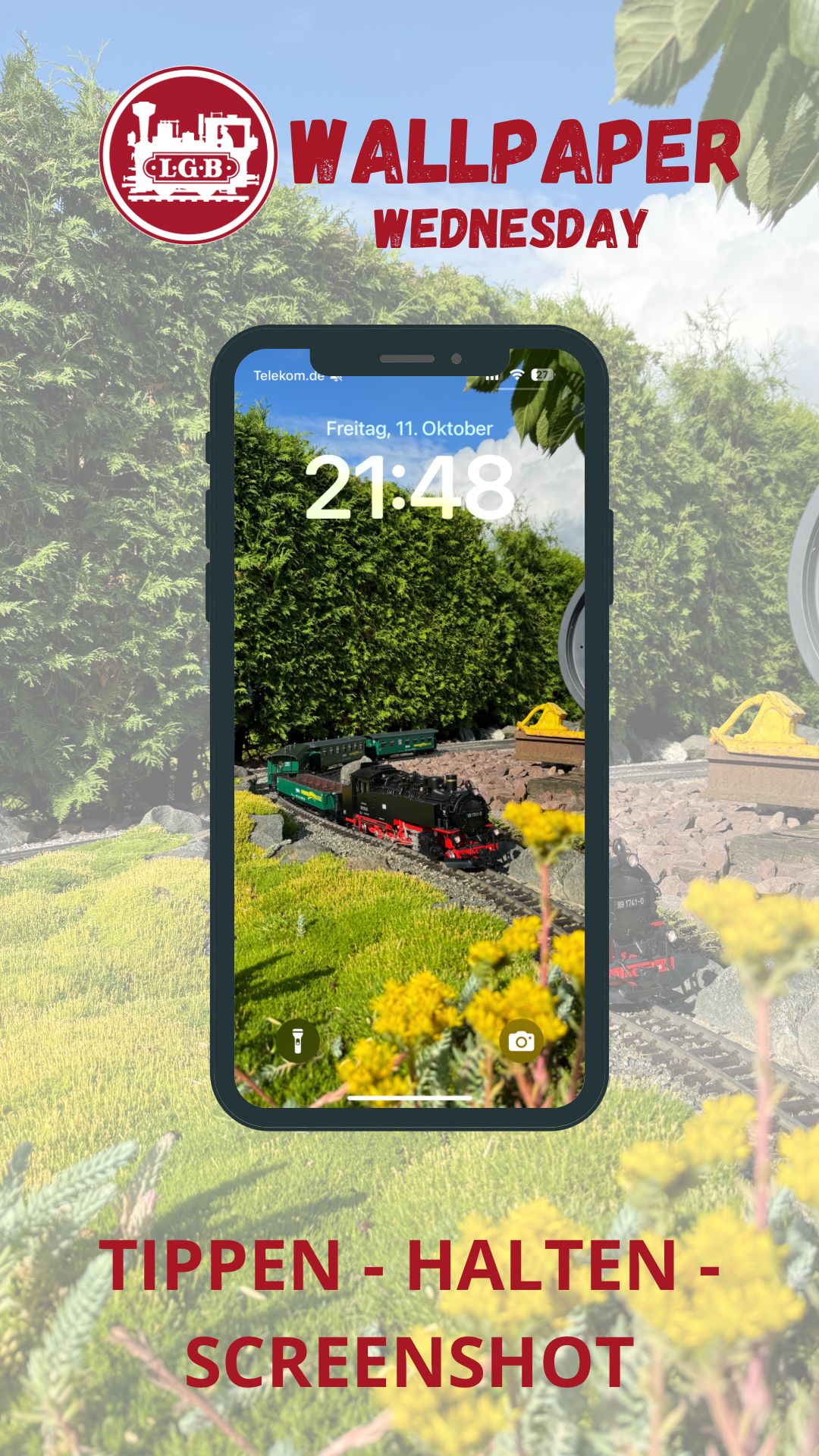 Danke an Hendrik Hauschild fr die "Wallpaper" als Hintergrundbild auf da Handy! 