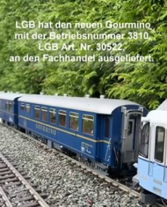 Danke an Hendrik f�r den Kurzfilm zum LGB Gourmino 3810