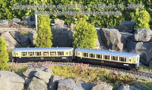 LGB Golden Mountain Pullman Espress - Detailaufnahmen