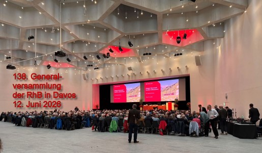 138. Generalversammlung der RhB in Davos