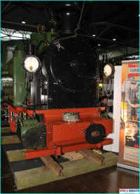 1K Original trifft 1K Modell - die Sachsen Lokomotiven auf der Messe in Leipzig im Oktober 2009