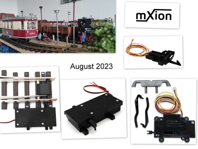 Neuigkeiten von Marius Dege - mXion Modellbahntechnik