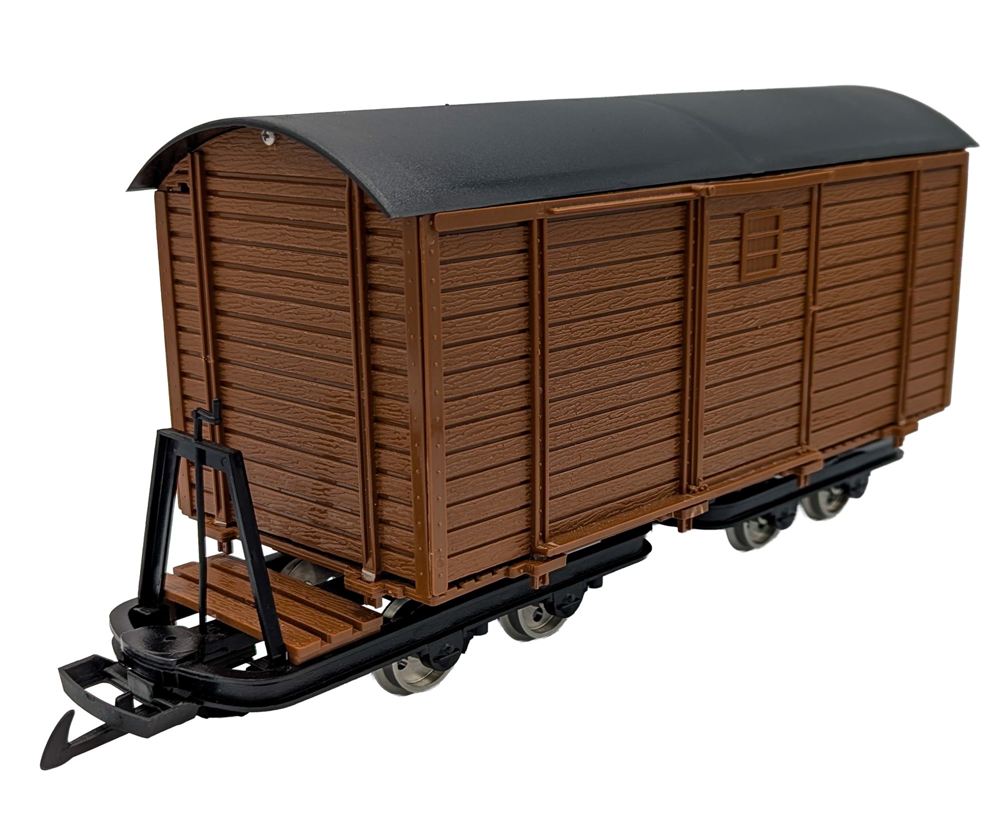 Art. Nr. 0181 - Feldbahnhochbordwagen - 4achsig - braun - UVP 120 EUR 