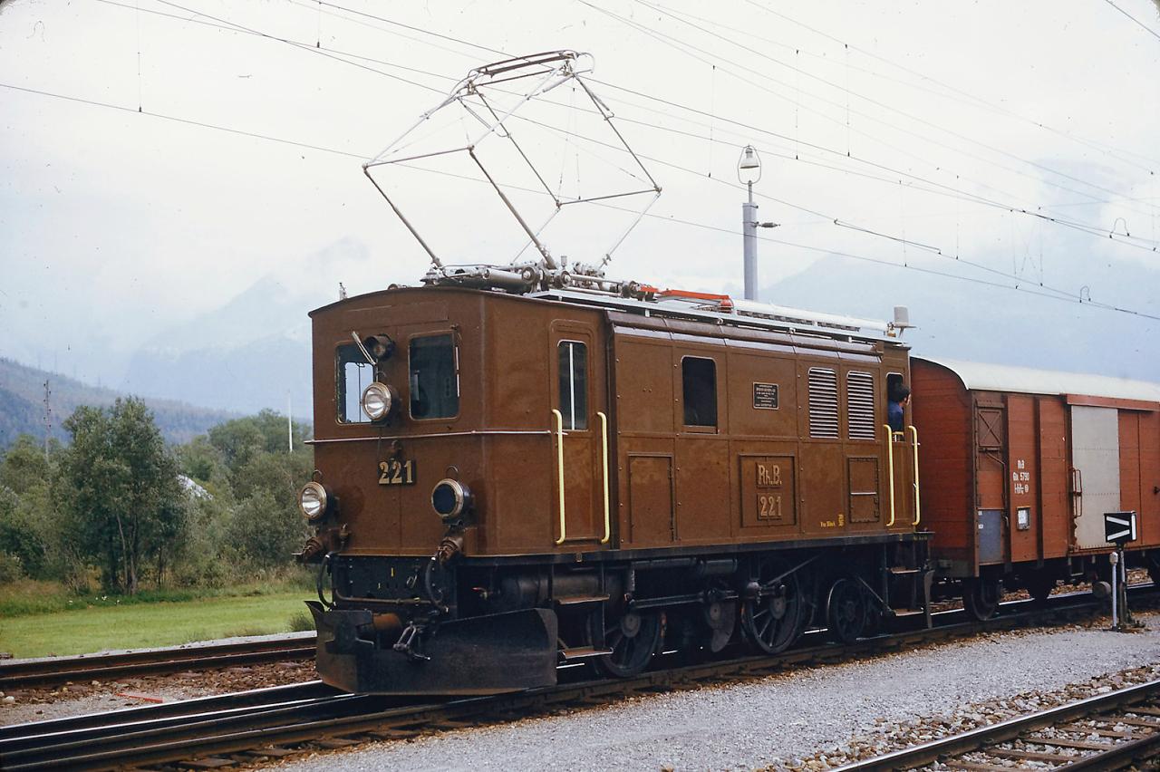 MK Modells GmbH, Art. Nr. LO-2-30001 - Rangierversion Loknummer 221 - Ge 2/4 RhB