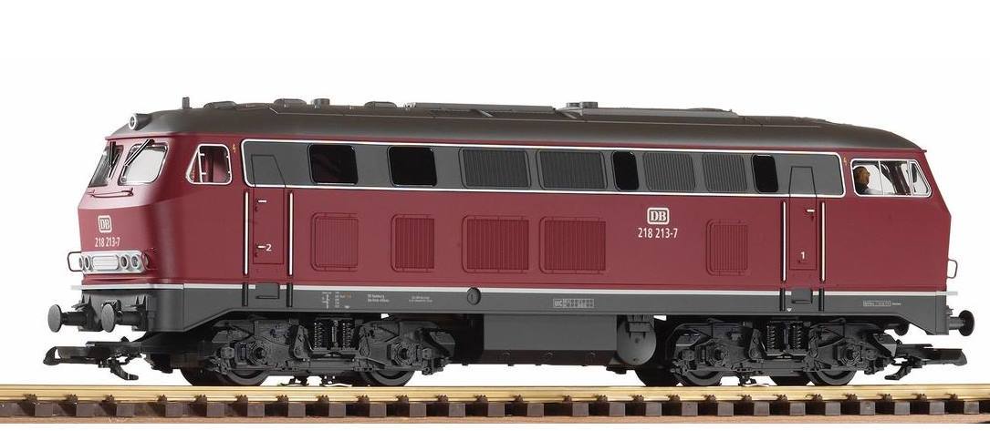 Diesellokomotive BR 218 - DB Epoche IV, Purpurrot mit passender Beschriftung - Art. Nr. 37510