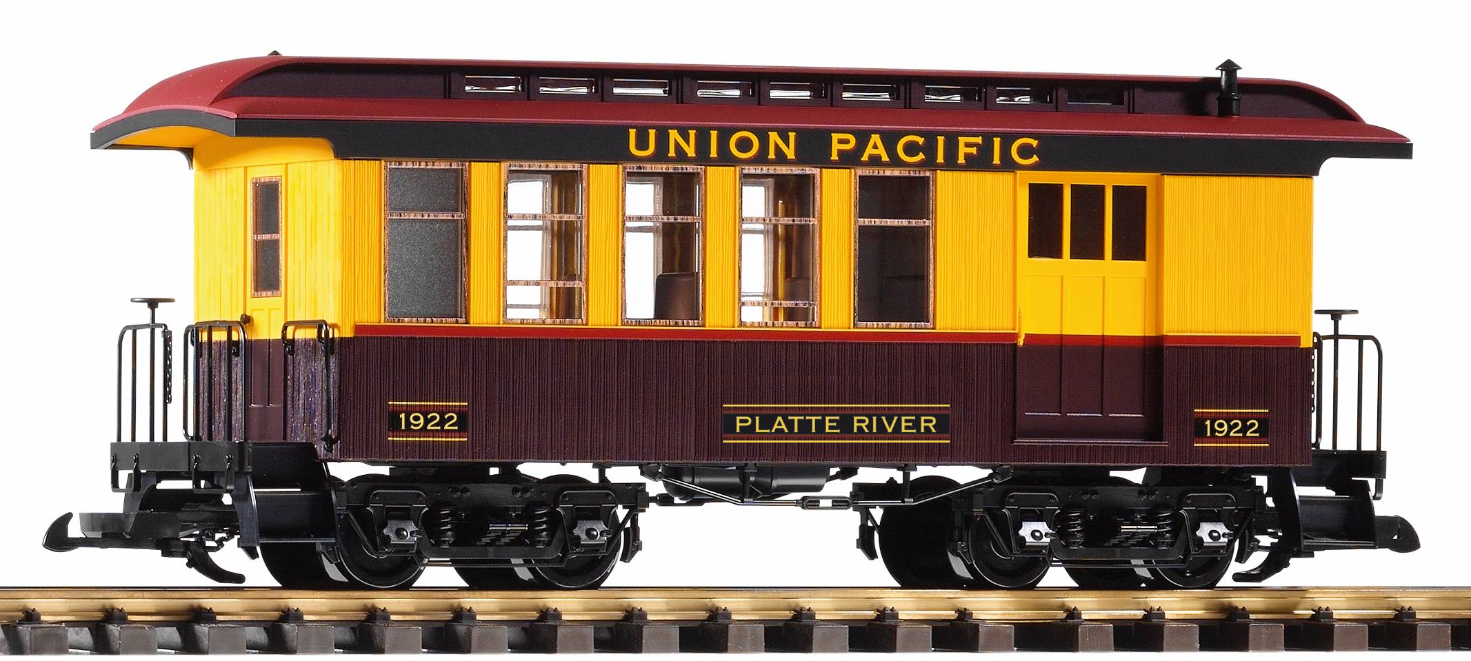 PIKO Art. Nr. 38655 - G Gepäckwagen Union Pacific, Platte River 1922