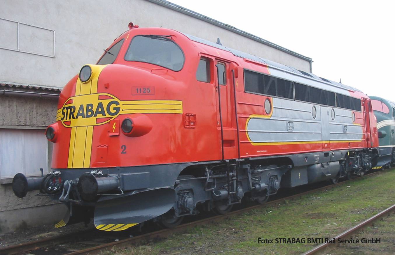 G Diesellokomotive NOHAB - Strabag - Epoche V -. PIKO Art. Nr. 37451