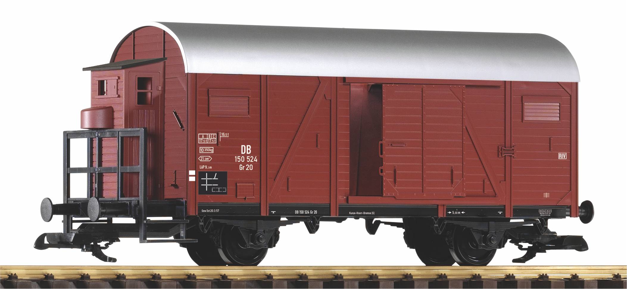G Gedeckter Güterwagen DB III, DB 150 524 -Gr 20, Artikelnumme 37968, Neuheit 2023