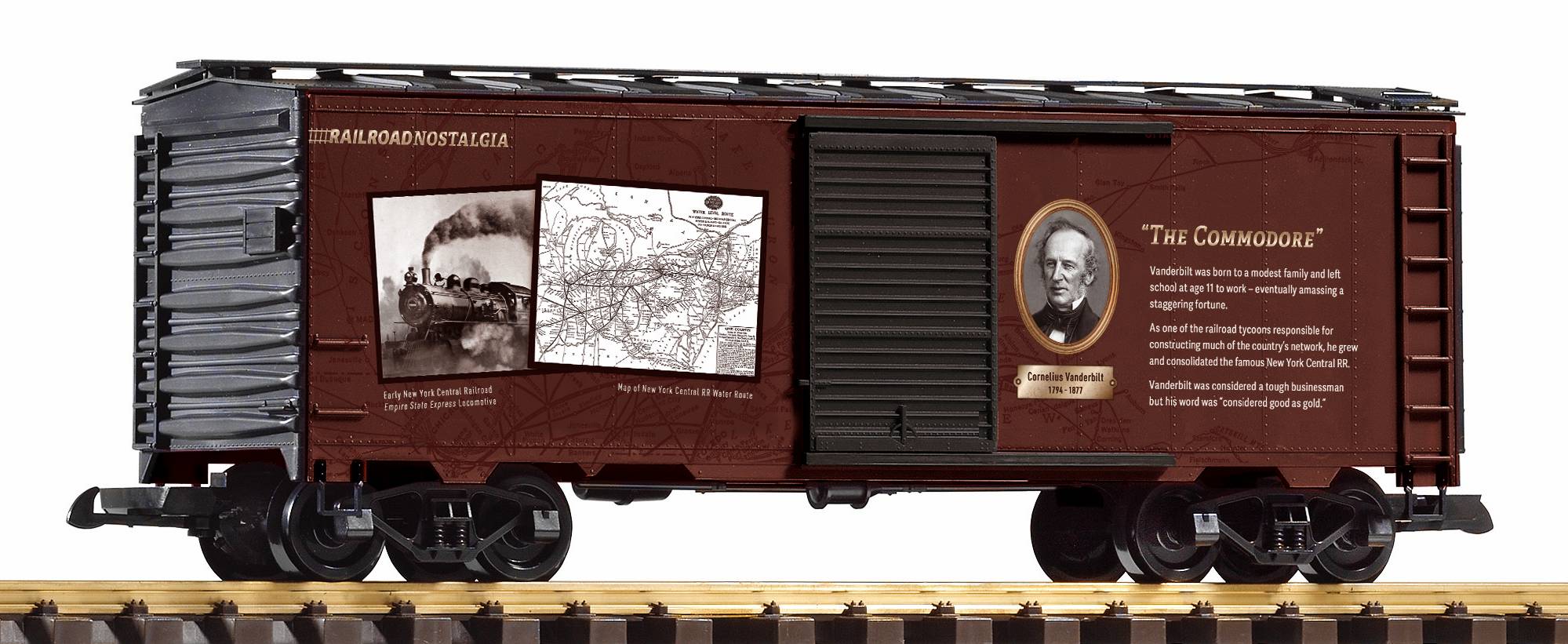 G Gedeckter Güterwagen "Railroad Nostalgia" #1 - Art. Nr. 38962