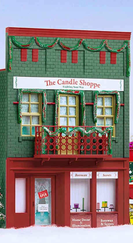 Bausatz - Kerzen Geschäft für die Weihnachtsstadt, PIKO Art. Nr. 62269, bausatz, erscheint im Oktober 2023