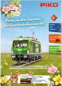 Heute, 21.03.2026, war bei PIKO in Sonneberg der Start in die Gartenbahnsaison!  