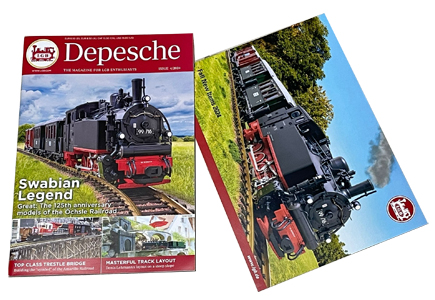 LGB Depesche 4/2024 - US Ausgabe im Handel erhltlich ! 