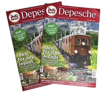 LGB Depesche 2_2025 fr US und D war am Wochenende im Briefkasten