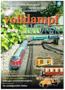 volldampf - 03/2025 - eine Bahn nach österreichischem Vorbild - USA - im Winter ist Gartenbahnsaison!