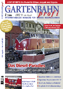 Der GARTENBAHN profi internationales Magazin f�r gro�e Modellbahnen  2/2026 (bereits im Handel)