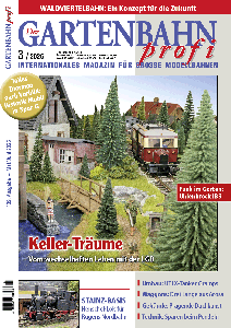 Der GARTENBAHN profi internationales Magazin f�r gro�e Modellbahnen  02/2026  war im Briefkasten und ist im Zeitschriftenhandel verf�gbar. 