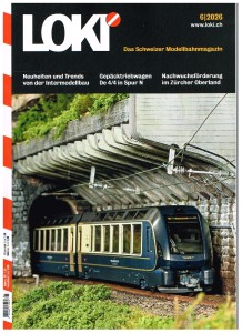 Heute, 24.04.2026, war die Ausgabe 5 der LOKI - Fachzeitschrift aus der Schweiz im Briefkasten. 