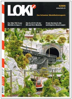 Nach der Sommerpause ist die Ausgabe 9/2026 der LOKI - Fachzeitschrift gut bei mir angekommen.