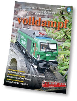 Die Volldampf 3/2026 lag nach dem Urlaub bereits auf dem Küchentisch. Umbau einer LGB Lok HGe 2/2 21 der FO und Hybride von PIKO: Vectron Dual Mode