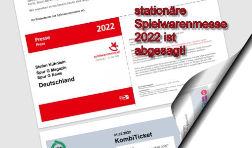 ungültig: Presseticket für die Spielwarenmesse 2022 - Die stationäre Spielwarenmesse 2022 wurde abgesagt. 