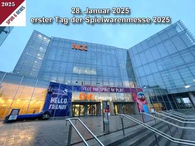 28. Januar 2025 - erster Tag auf der Spielwarenmesse in Nrnberg