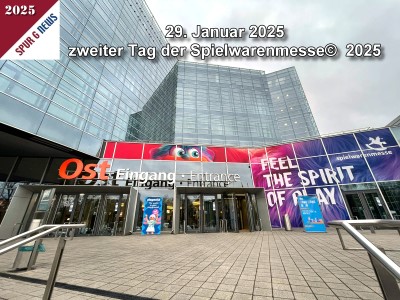 29. Januar 2025 - zweiter Tag auf der Spielwarenmesse in Nrnberg