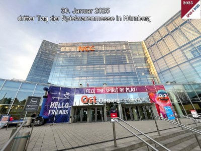 30. Januar 2025 - dritter Tag auf der Spielwarenmesse in Nrnberg