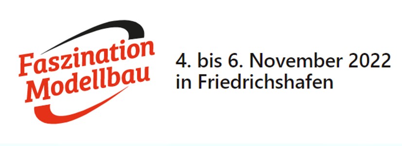 Faszination Modellbau vom 4. bis 6. November 2022 in Friedrichshafen am Bodensee. 