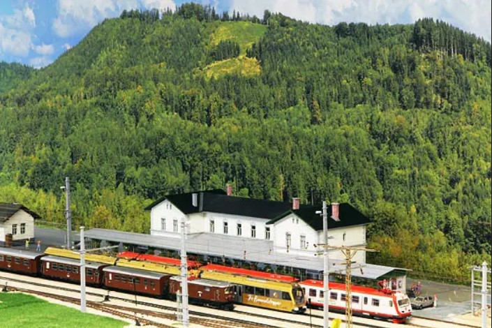 Gartenbahnfest in 8075 Hart - bei Graz (Österreiche) Pachernbergweg 17 von 10 - 17 Uhr. Gartenbahn & HOe