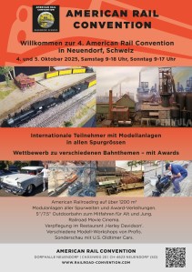 American Rail Convention am 4. und 5. Oktober in Neuendorf in der Schweiz