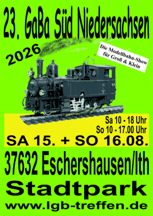 23. GaBa Süd Niedersachsen - Eschershausen / ITH 15. und 16.08.2026
