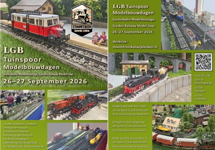 Gartenbahnveranstaltung: Museum Stoomtrein Katwijk Leiden - Niederlande
