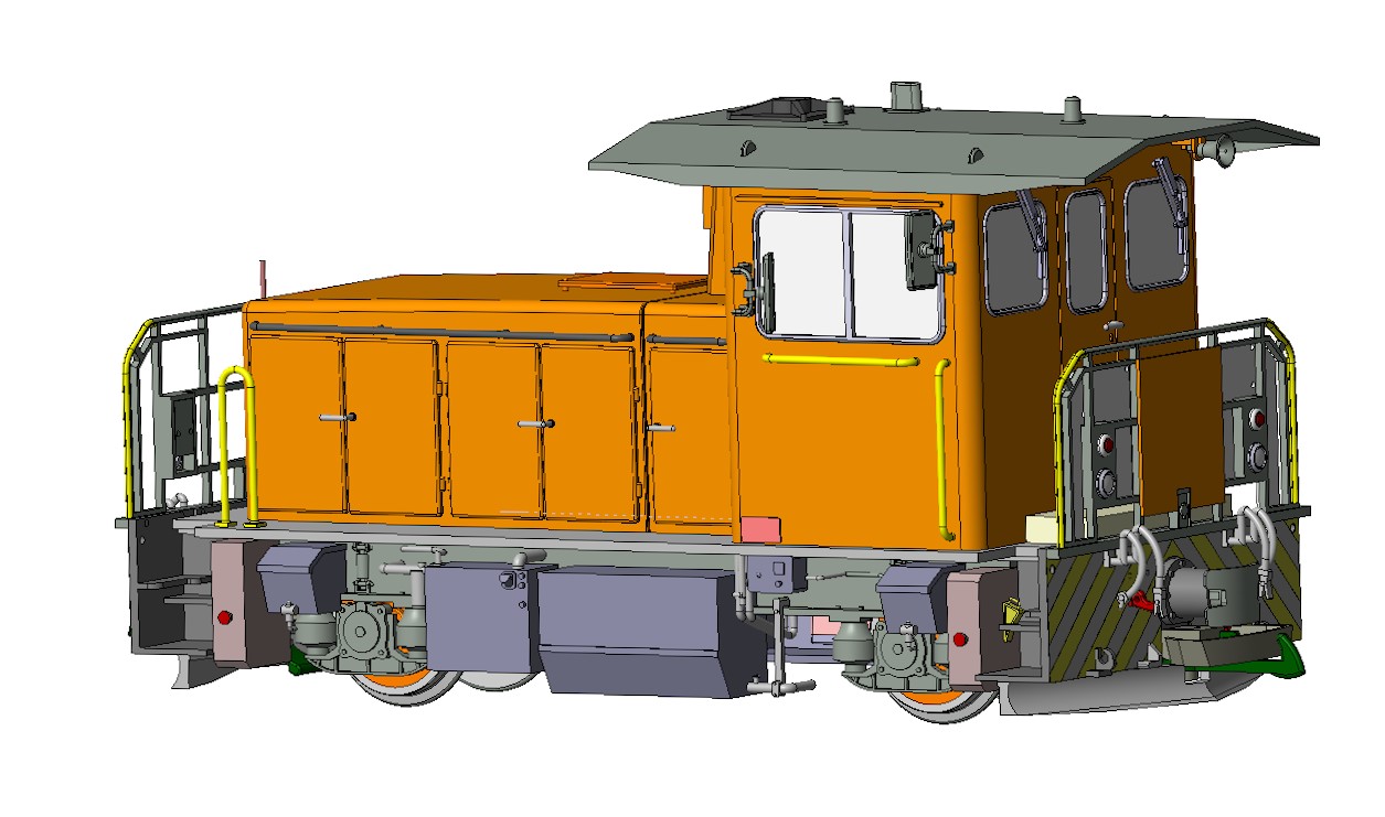 TrainLine 45 - Tmf 2_2 - Modell der RhB