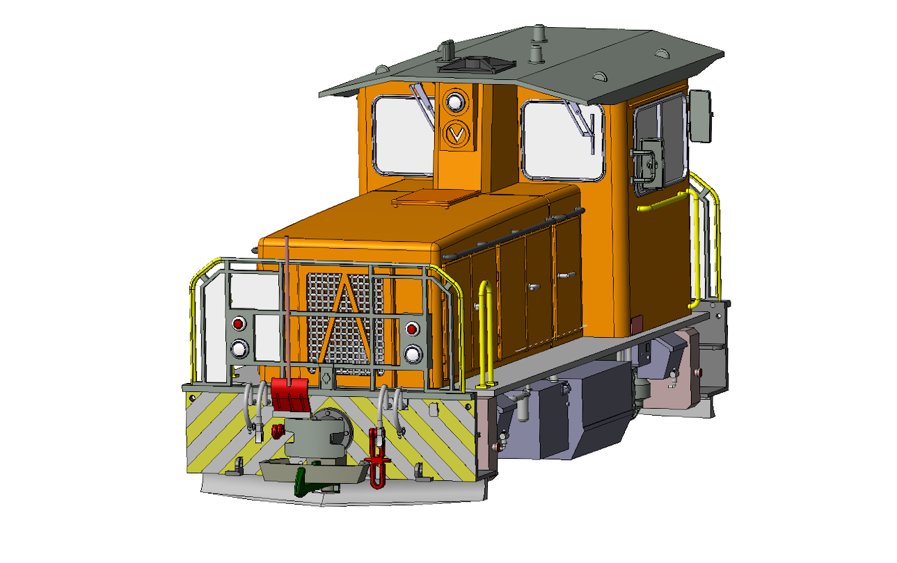 TrainLine 45 - Tmf 2_2 - Modell der RhB