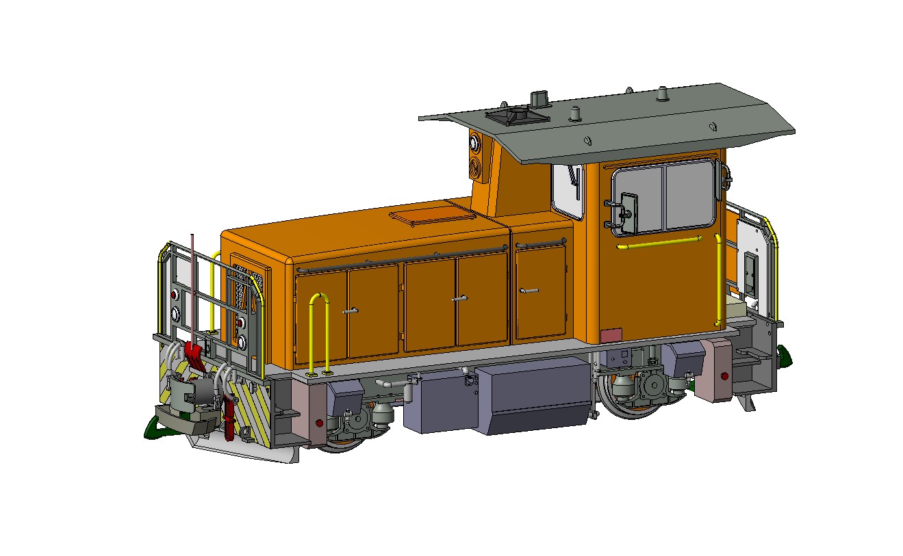 TrainLine 45 - Tmf 2_2 - Modell der RhB