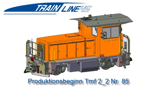 TRAIN LINE 45 - Produktionsbeginn Tmf 2/2 Nr. 85
