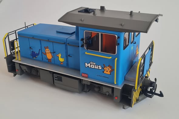 Die "Maus" Lokomotive - kurz vor der Auslieferung. Seite -2-