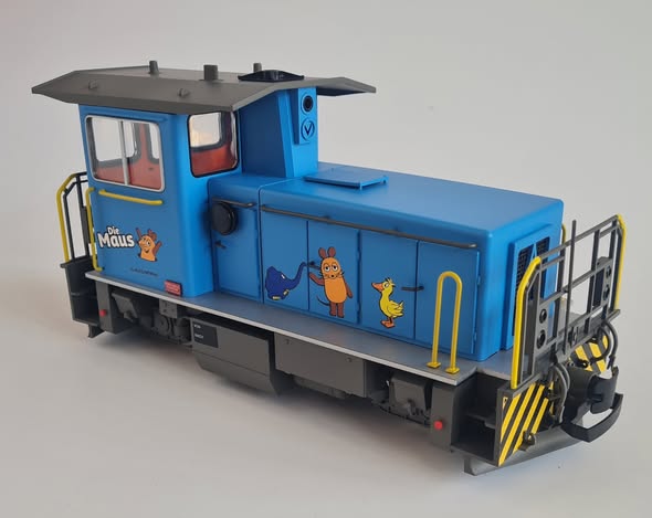 Als Erg�nzung zum "Maus-Zug" die "Maus-Lokomotive" von Train-Line