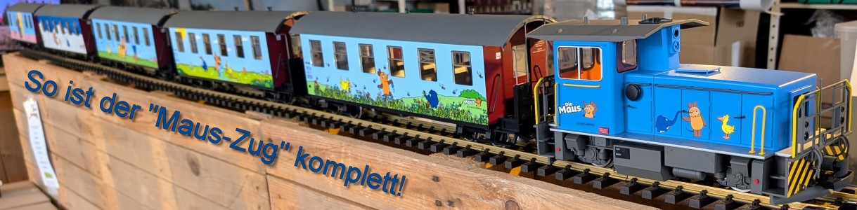 So ist der "Maus-Zug" komplett! 