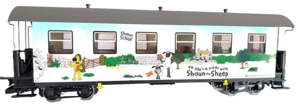 TrainLine Gartenbahn Artikel 3230922 - Produktinformationen "Shaun das Schaf Lok SAMMLEREDITION